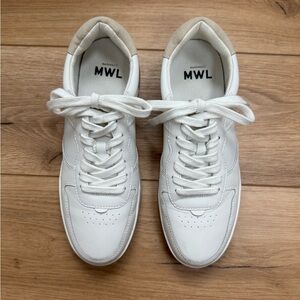 Madewell White Women's Court Sneakers